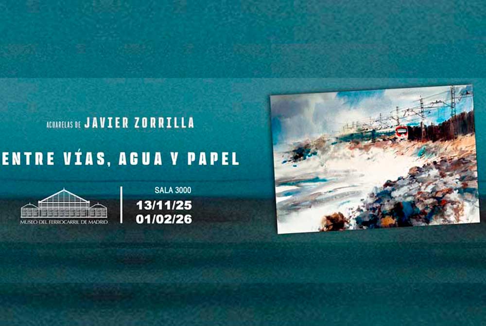 Entre v�as, agua y papel - Javier Zorrilla