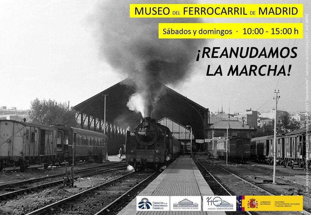 El Museo del Ferrocarril de Madrid regresa con m�s ilusi�n y seguridad que nunca