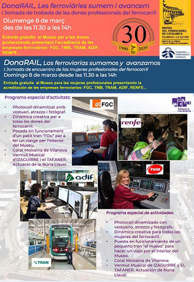 Primera jornada de encuentro de mujeres profesionales del ferrocarril