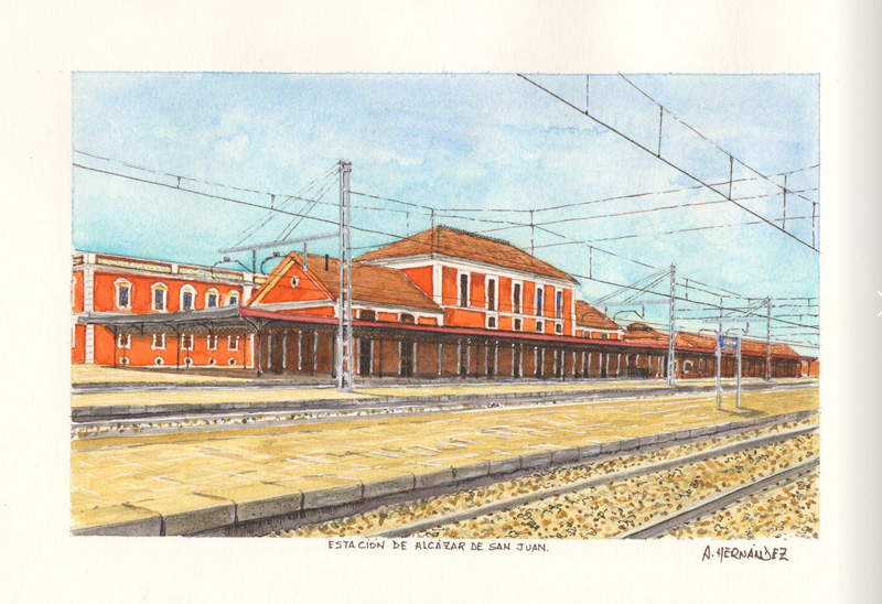 Estaciones con mucho Arte: Alc�zar de San Juan