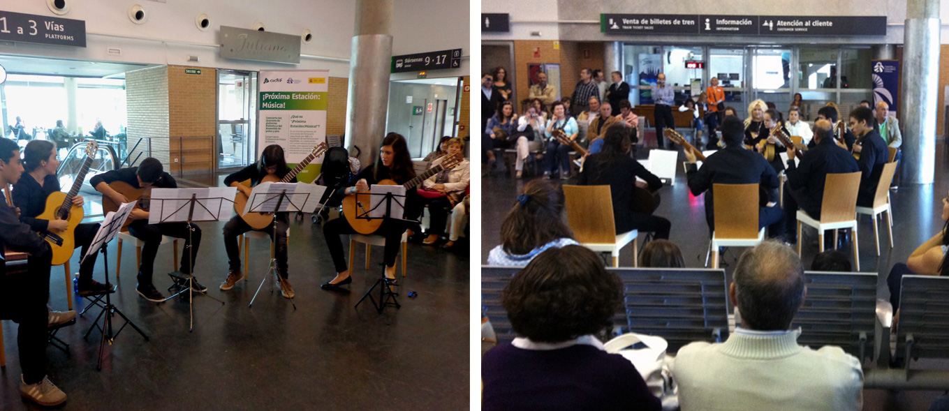 ¡Próxima estación: Música! Concierto homenaje al Sesquicentenario de la estación en Huesca