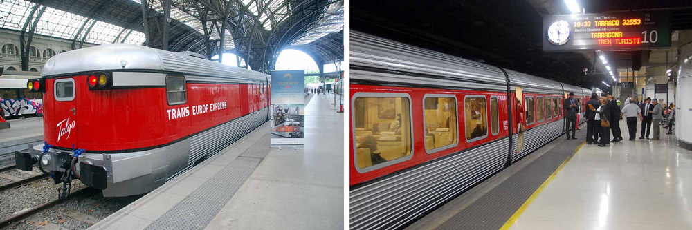 Tren turístico Tarraco Talgo