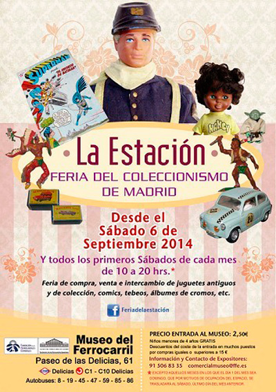 Feria del Coleccionismo y Mercadillo de Modelismo en el Museo de Madrid 