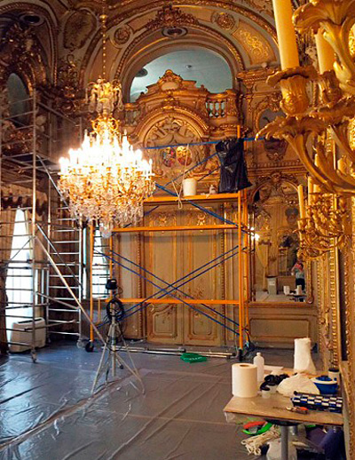 Campa�a de Verano de restauraci�n del Palacio