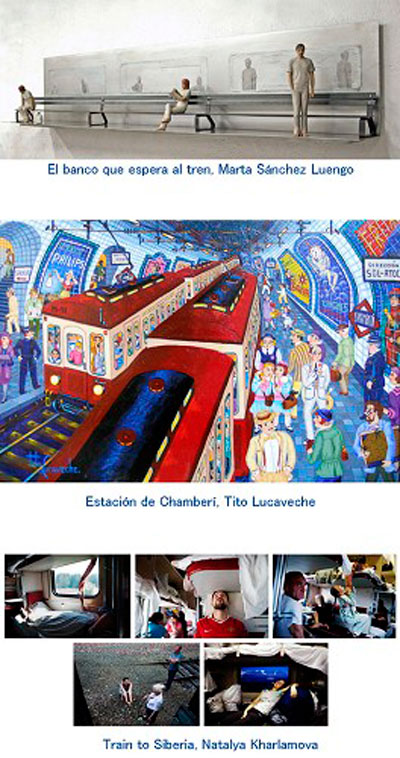 El ferrocarril motivo de inspiraci�n art�stica