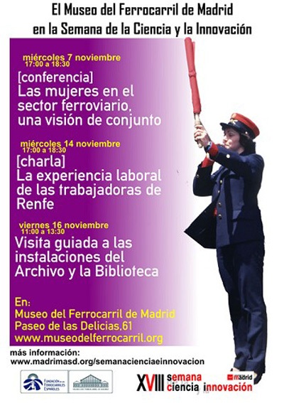 El Museo del Ferrocarril en la Semana de la Ciencia y la Innovaci�n de Madrid