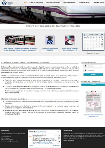 Nuevos Programas de formaci�n en 2019