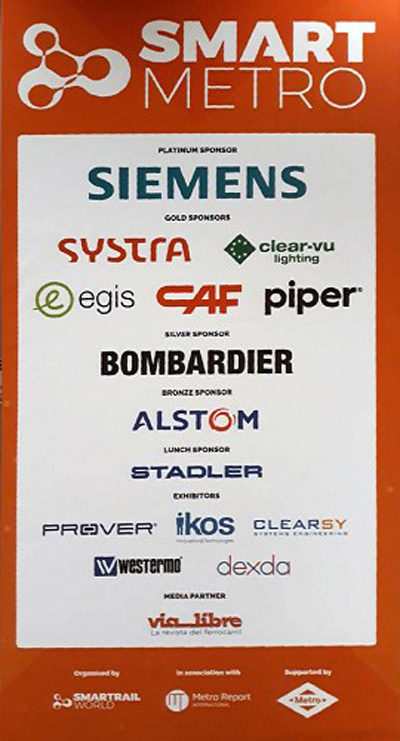 V�a Libre participa en Smart Metro & CBTC World Congress