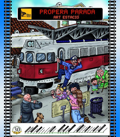 El Museo del Ferrocarril de Catalu�a presenta �Pr�xima parada: Arte estaci�n�