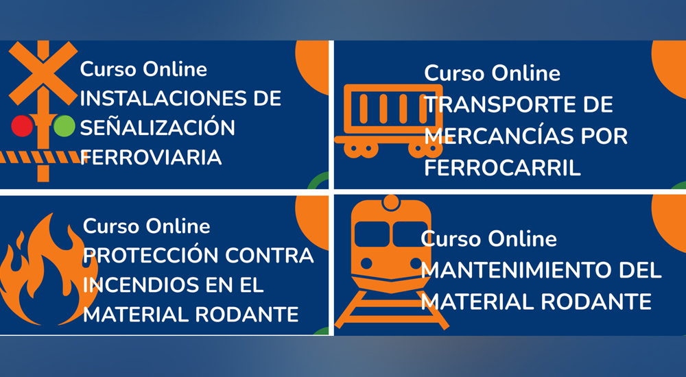 Formación ferroviaria en mantenimiento, protección contra incendios, señalización y transporte de mercancías Formación ferroviaria en mantenimiento, protección contra incendios, señalización y transporte de mercancías