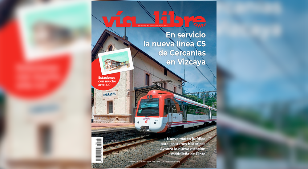 Ya en quioscos el Vía Libre de junio Ya en quioscos el Vía Libre de junio