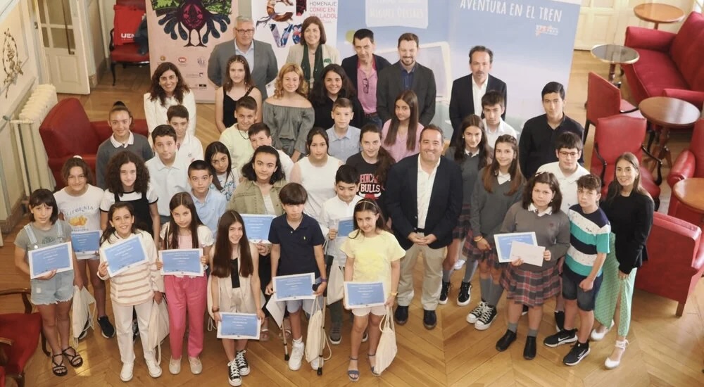Entregados los premios del I Certamen de Literatura Infantil ‘Miguel Delibes – Aventura en el tren´ Entregados los premios del I Certamen de Literatura Infantil ‘Miguel Delibes – Aventura en el tren´
