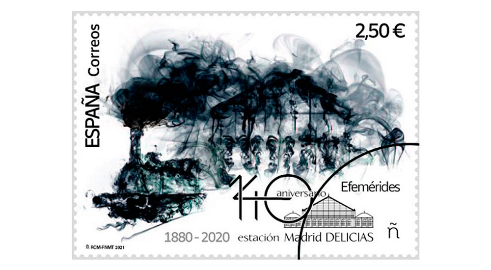 La Fundaci�n y Correos celebran el 140� aniversario de la estaci�n de Madrid-Delicias con un sello conmemorativo