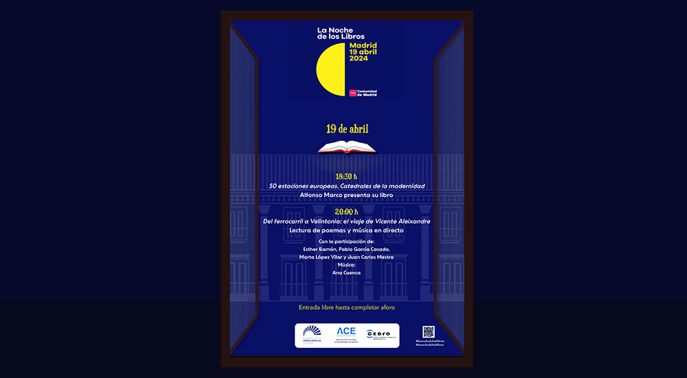 La Fundaci�n de Ferrocarriles se suma a la fiesta del libro - La Noche de los Libros y el D�a Mundial del Libro