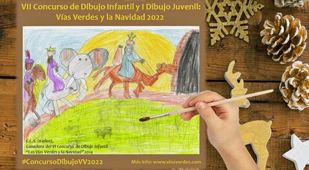 Concurso de dibujo infantil y juvenil: �Las V�as Verdes y la Navidad�