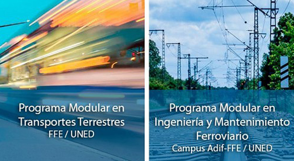 Programas de postgrado: transporte terrestre e ingenier�a y mantenimiento ferroviario