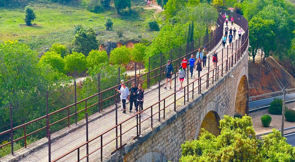 Más de 6.000 participantes se suman al Día Nacional de las Vías Verdes Más de 6.000 participantes se suman al Día Nacional de las Vías Verdes