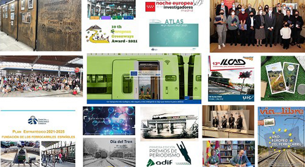 2021 en la Fundaci�n: Plan Estrat�gico, A�o Europeo del Ferrocarril e intensa colaboraci�n interinstitucional