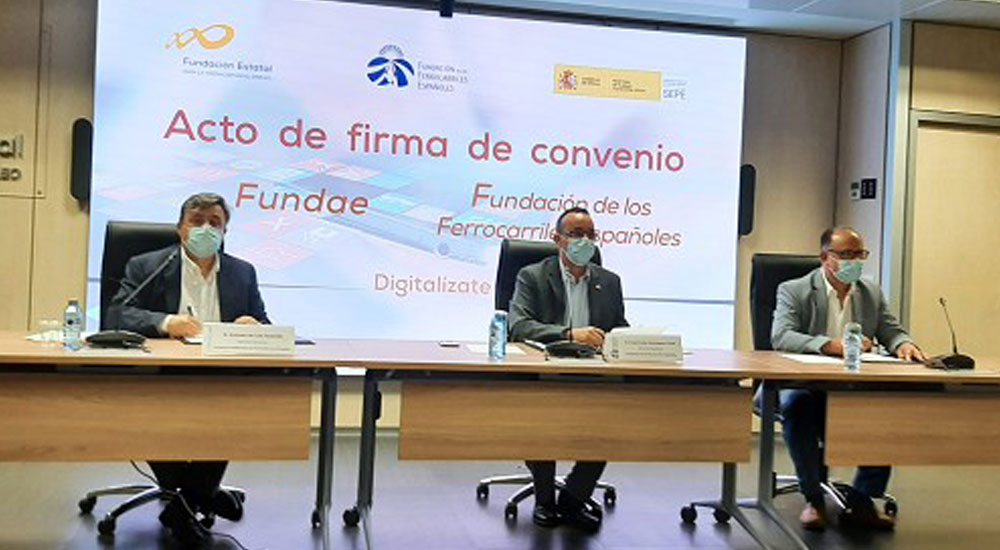 Acuerdo de colaboraci�n entre la Fundaci�n de los Ferrocarriles Espa�oles y Fundae