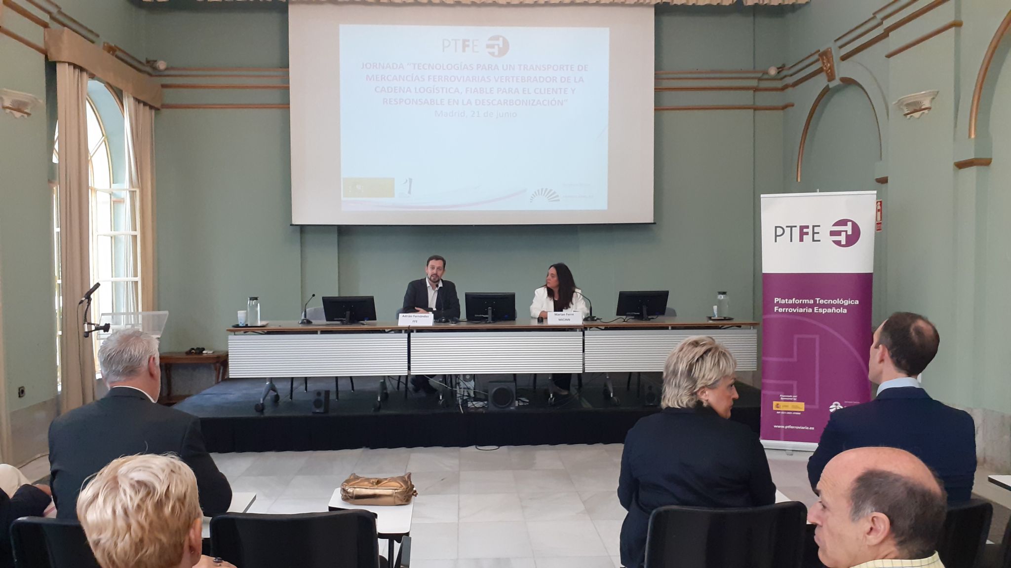 Jornada de la PTFE sobre mercanc�as ferroviarias: hacia un nuevo paradigma centrado en la tecnolog�a