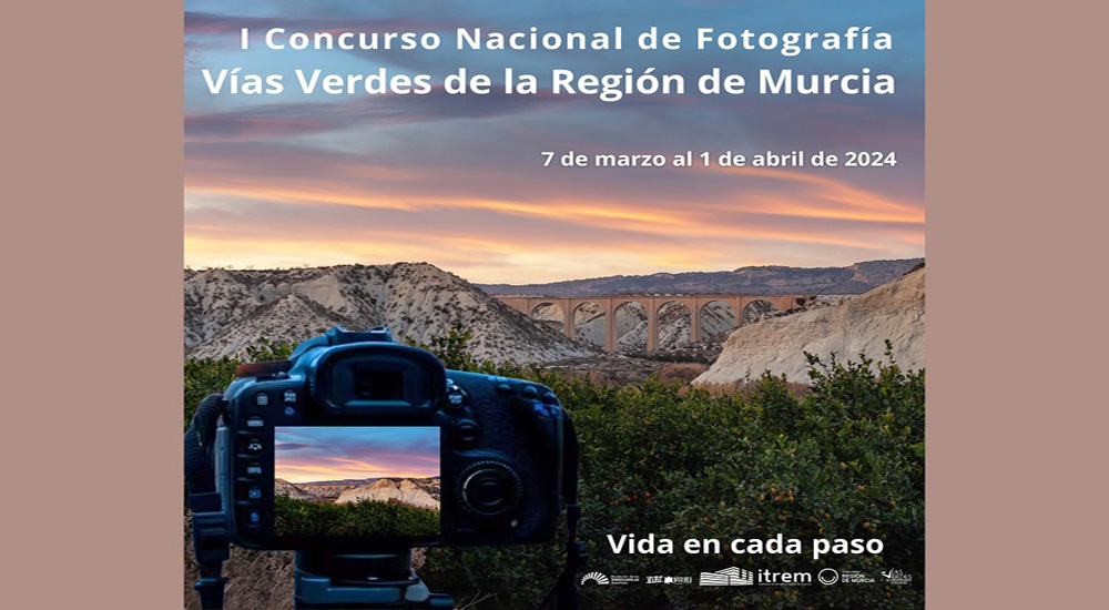 Convocado el ´I Concurso Nacional de Fotografía Vías Verdes de la Región de Murcia, vida en cada paso´ Convocado el ´I Concurso Nacional de Fotografía Vías Verdes de la Región de Murcia, vida en cada paso´