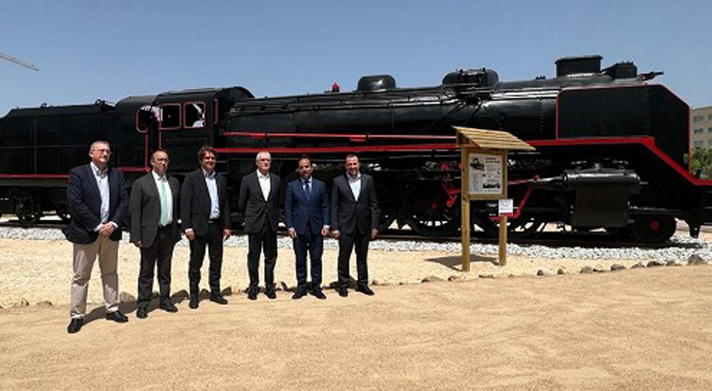 La Fundaci�n cede tres locomotoras hist�ricas para la futura subsede del Museo del Ferrocarril de Madrid en Fuenlabrada