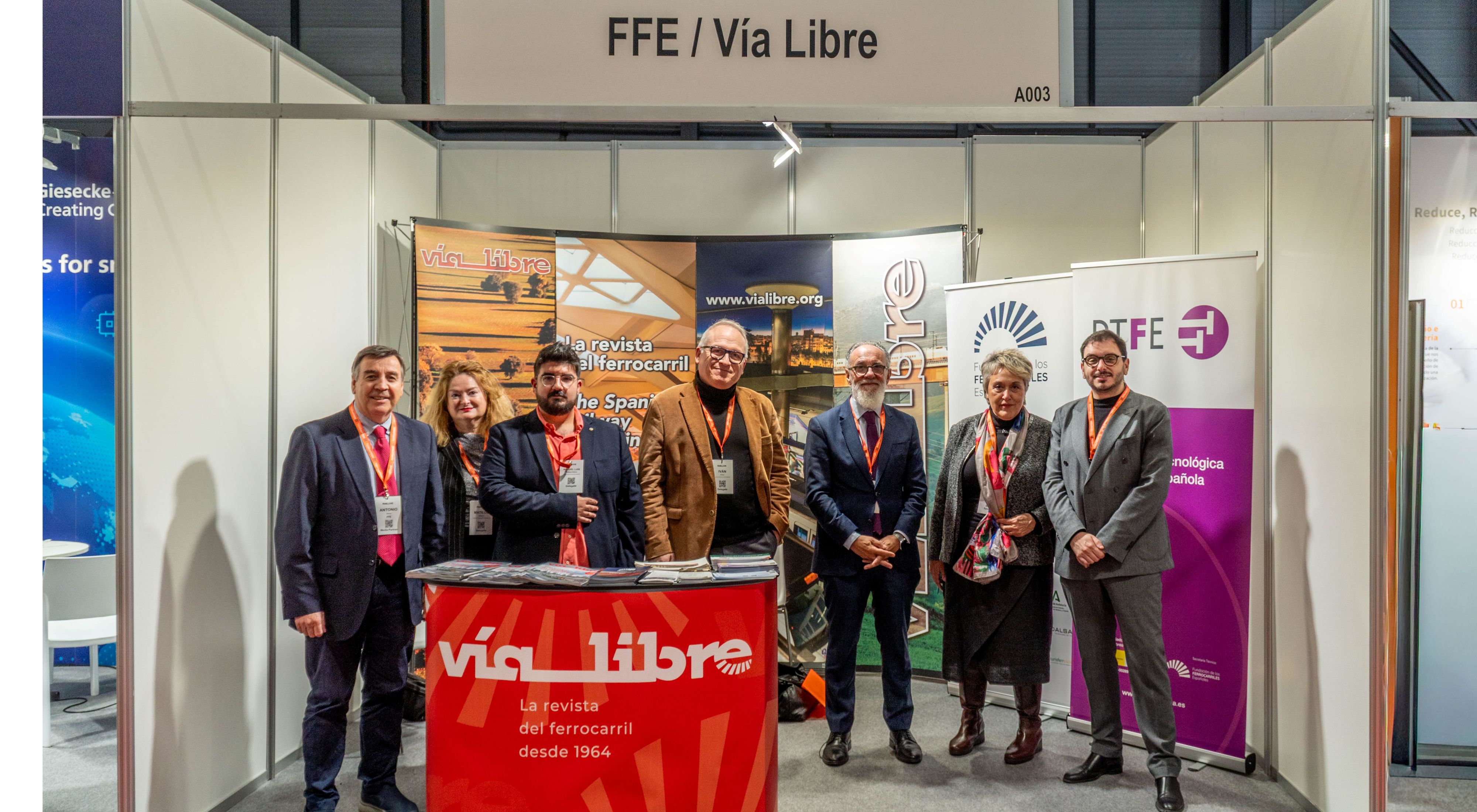 La Fundaci�n participa en Rail Live! 2025 con los principales actores del sector ferroviario