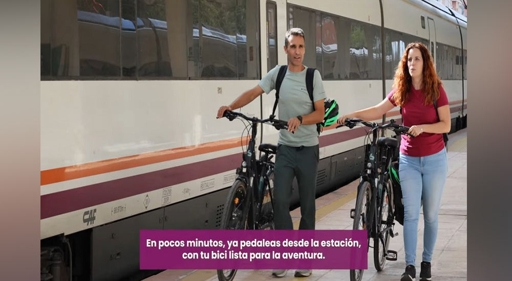 Tren + v�as verdes, una combinaci�n ideal en el D�a Mundial del Transporte Sostenible
