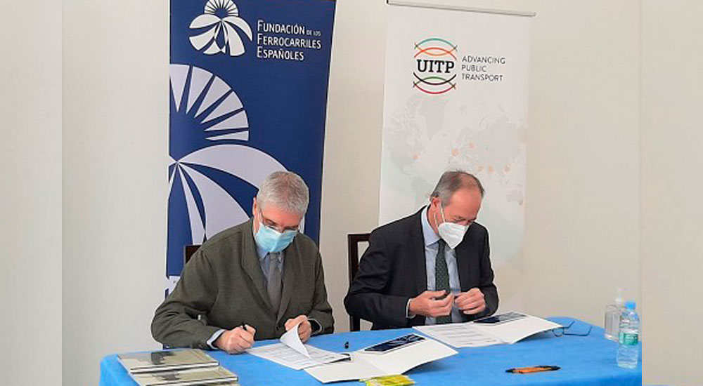 La Fundaci�n y la Uni�n Internacional de Transporte P�blico firman un acuerdo de colaboraci�n