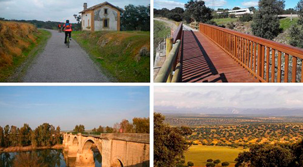 Nuevos contenidos de V�as Verdes de Extremadura en www.viasverdes.com