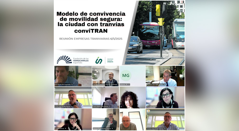 La Fundaci�n de Ferrocarriles presenta su proyecto 'conviTRAN' a las empresas