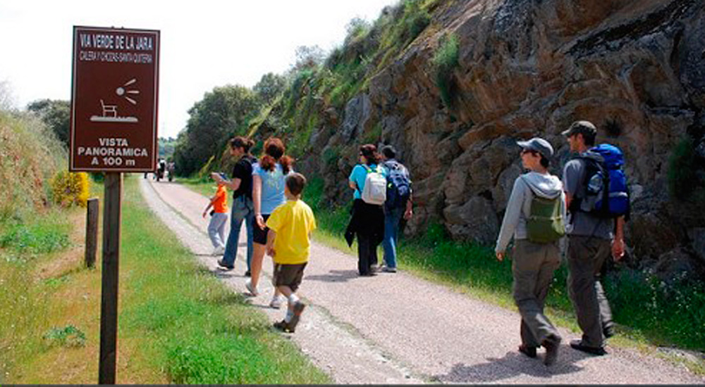 D�a Nacional de las V�as Verdes: excursi�n V�a Verde de la Jara 