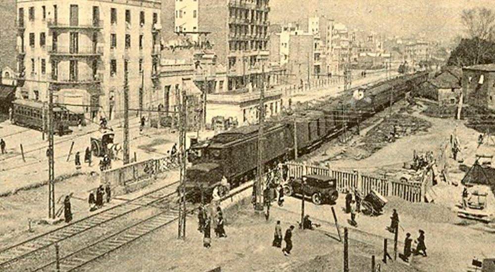 �El ferrocarril en la ciudad de Barcelona (1848-1992)�