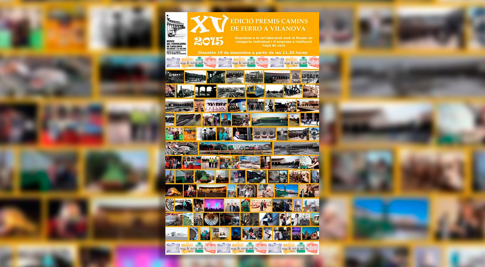 El Museo del Ferrocarril de Catalu�a celebr� la XV edici�n de los premios Camins de Ferro