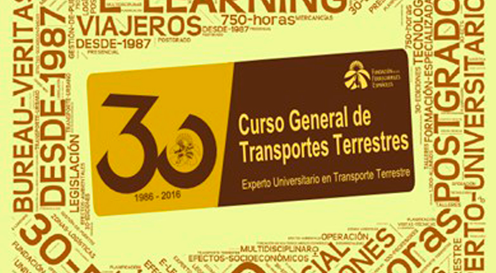 Apertura de la 30ª edición del Curso General de Transportes Terrestres Apertura de la 30ª edición del Curso General de Transportes Terrestres