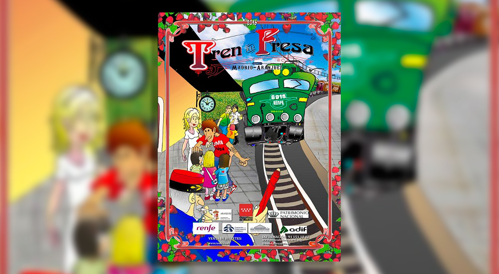 Inicia su recorrido el Tren de la Fresa 2016 Inicia su recorrido el Tren de la Fresa 2016