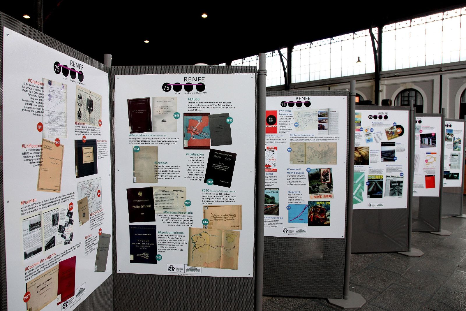 Exposici�n 75 a�os de Renfe