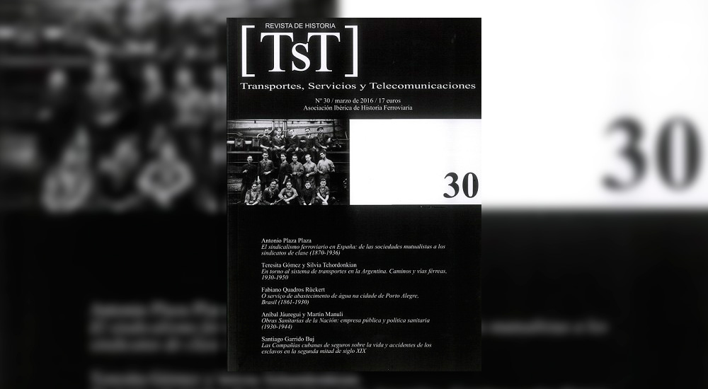 Publicado el n�mero 30 de TST - Transportes, Servicios y Telecomunicaciones
