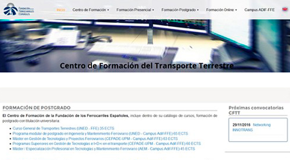 Oferta de formación de Postgrado 2017 Oferta de formación de Postgrado 2017