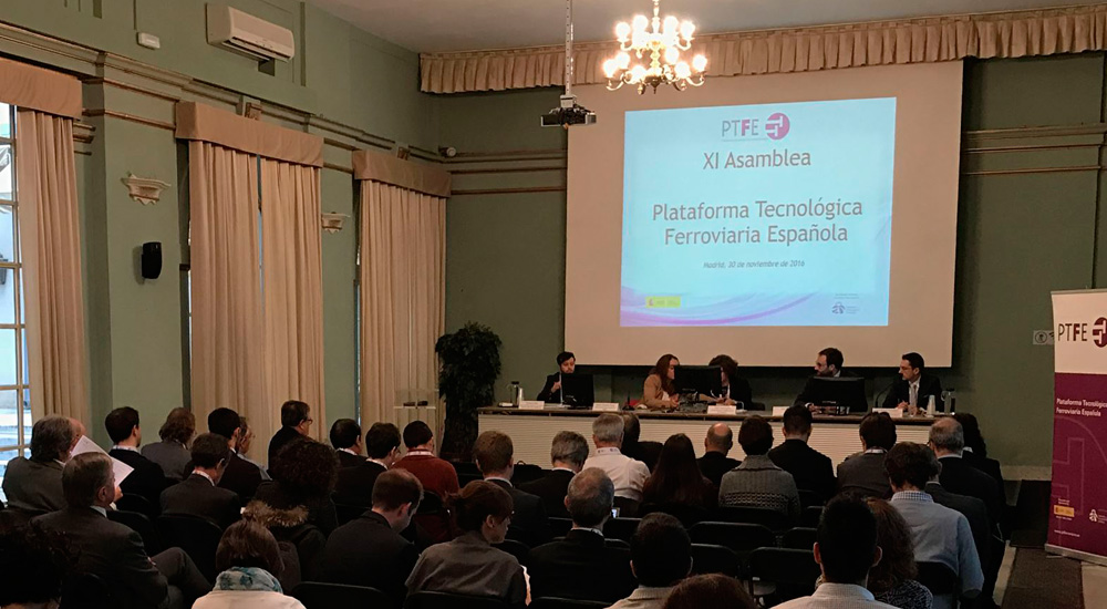 Celebrada la asamblea de la Plataforma Tecnológica Ferroviaria Española Celebrada la asamblea de la Plataforma Tecnológica Ferroviaria Española