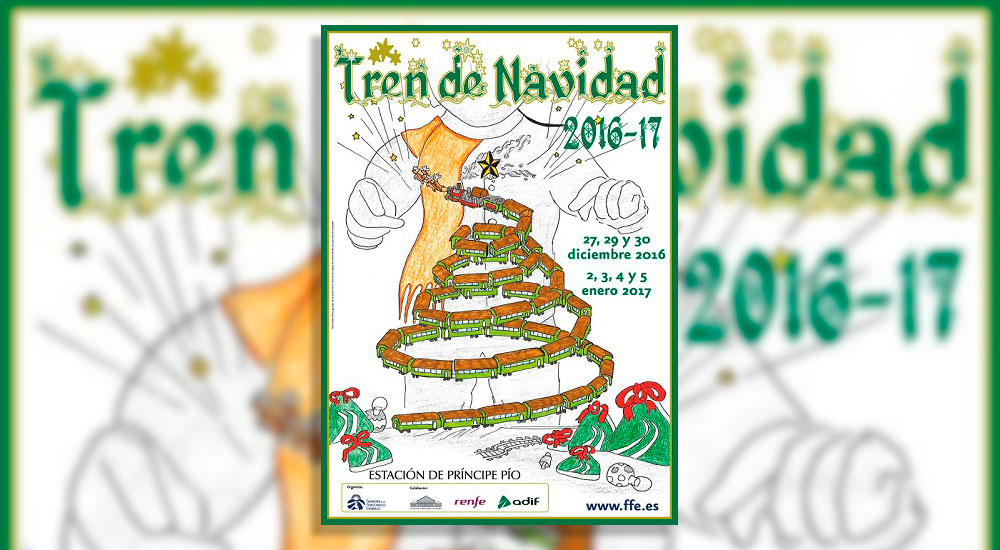 El Tren de la Navidad circulará del 27 de diciembre al 5 de enero El Tren de la Navidad circulará del 27 de diciembre al 5 de enero
