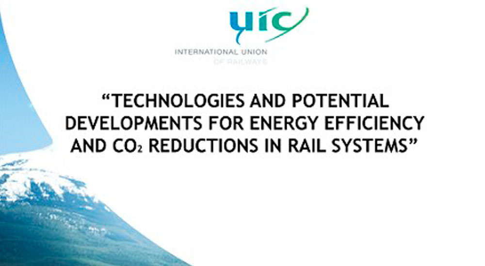 Estudio sobre reducción de consumo energético y emisiones en el ferrocarril Estudio sobre reducción de consumo energético y emisiones en el ferrocarril