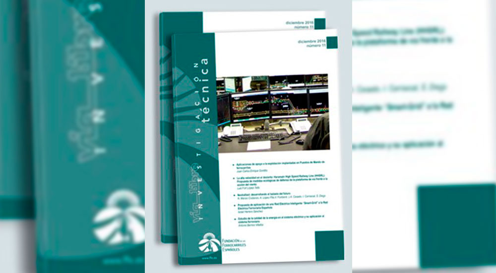 V�a Libre T�cnica e Investigaci�n Ferroviaria: publicado el n�mero 11 