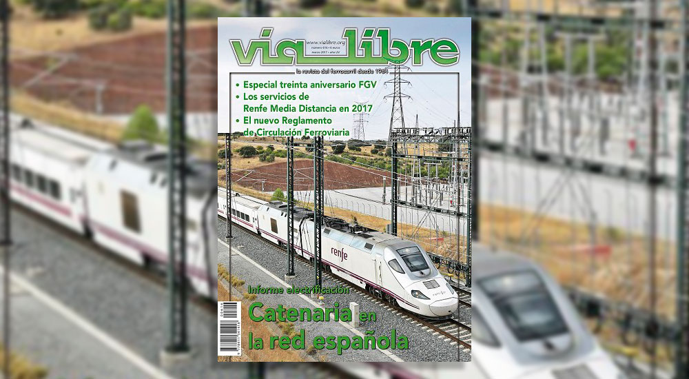 Publicada la Revista V�a Libre del mes de marzo 2017