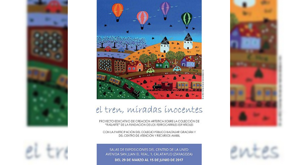 �El tren, miradas inocentes�, �ltima semana en la UNED de Calatayud