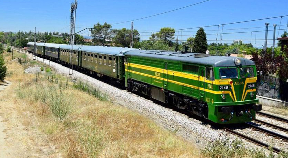 Tren de Felipe II: nuevo tren tur�stico con material hist�rico