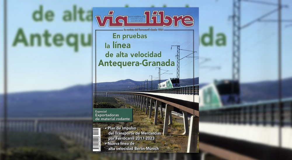 V�a libre, la revista del ferrocarril publica su n�mero 625