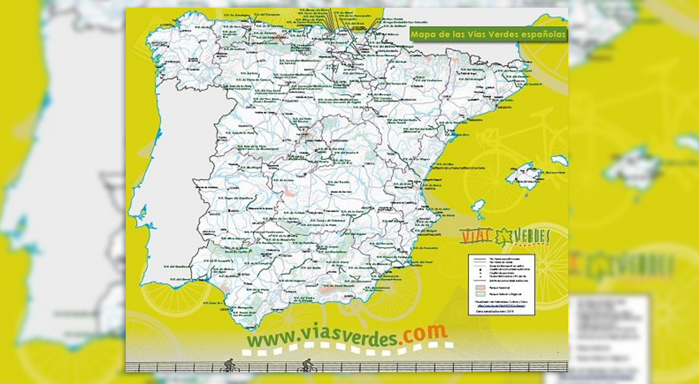Las V�as Verdes espa�olas cumplen 25 a�os en 2018