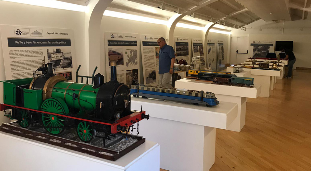 La �Exposici�n Itinerante� del Museo del Ferrocarril de Madrid, en Alcal� de Henares
