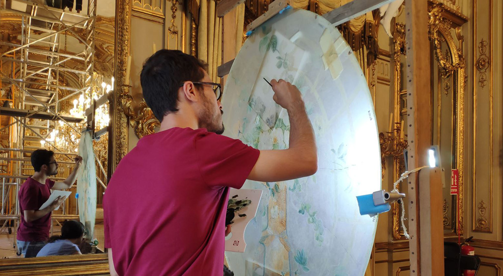 Campa�a de restauraci�n en el Palacio de Fern�n N��ez y el Museo del Ferrocarril de Madrid